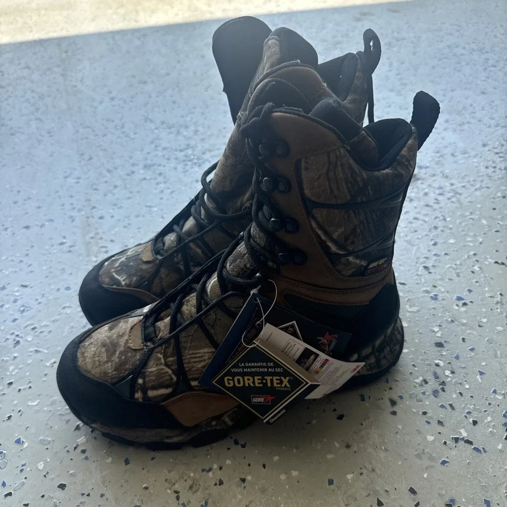 DANNER Vanish 9 GTX Scentlok Mossy Oak CAMO Hunting Boots MENS Size 9.5 EE